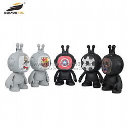 New arrival extraterrestrial 5W bluetooth speaker support mic SD card