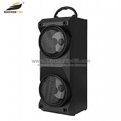Wholesale black house tube speaker support BT/USB/TF