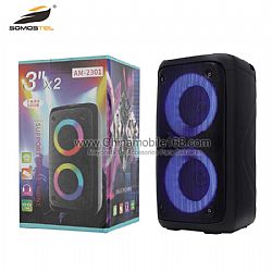 Máquina de karaoke portátil de 2*3 pulgadas 10W precio de fábrica