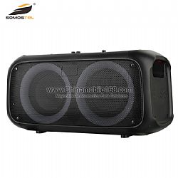 RX-6248 30W Portable Bluetooth Speaker with Dual 6.5 "Heavy Bass Subwoofer