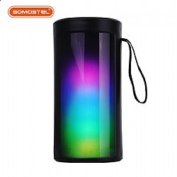 Magic lights Portable Wireless Speakers with Microphone Support FM Radio