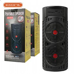 Altavoz portátil BT inalámbrico de 3" Conexión inalámbrica/Tarjeta FF/Disco U/AUX/FM/TWS