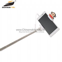 Mini Cartoon Wire Control Selfie Stick Wholesale