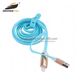 Micro USB de sincronización Cargador Cable de datos para Samsung para el iphone 5 5s 5c 6 6 Plus