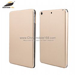 Flip Cover De PU Con proteccion 360 Para Ipad Air Color Dorado Para IPAD AIR