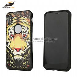 Hot selling anti-drop glossy oil case with funny pattern