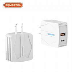 USB A + USB C 10W Charger Quick Charger Adapter Dual USB ports, available