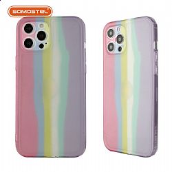 Fundas 1.5mm TPU de diseño transparente con  Protección De Lente