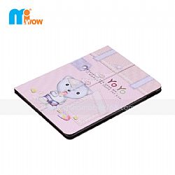 carton patterns tablet flip cover for iPad2 3 4