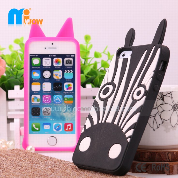 iphone 5S 3D pet dog fun case phone accessories