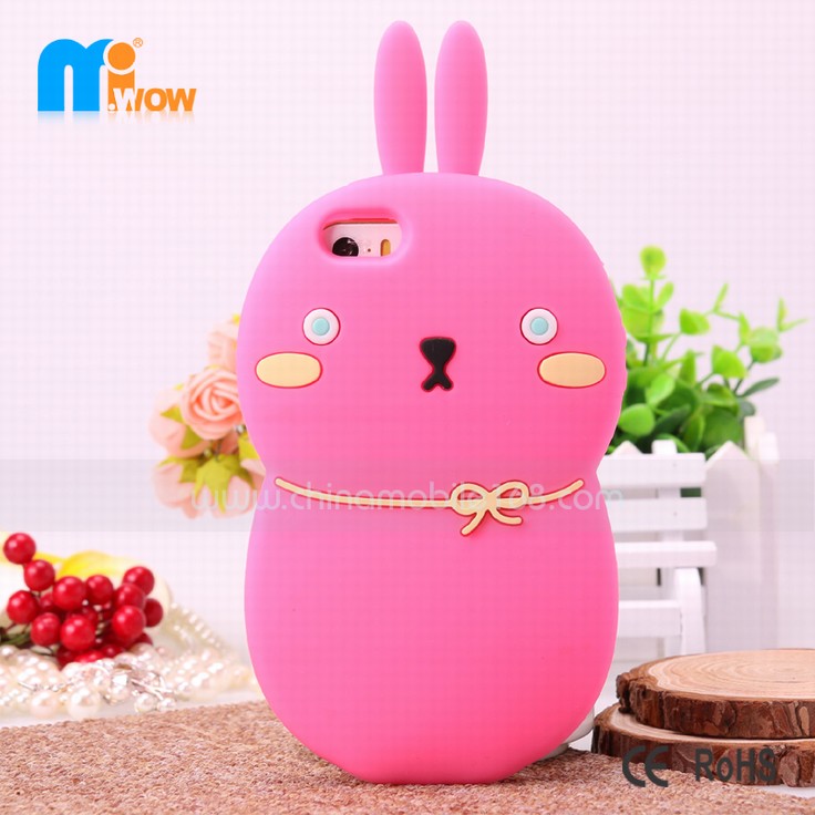 3D cartoon iphone 5S silicon case i phone cases