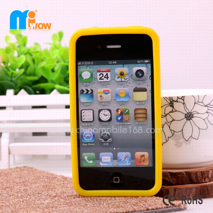 3D anime silicon i phone covers 4 cases