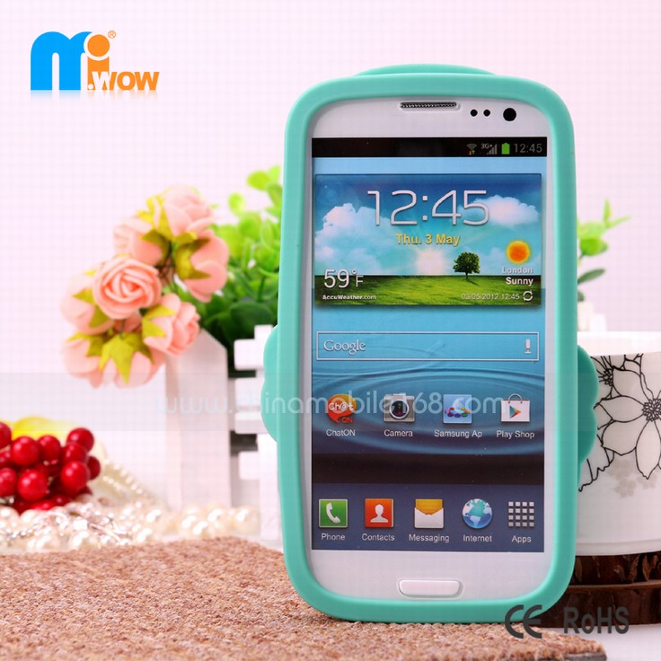 3D silicon cases samsung galaxy s case