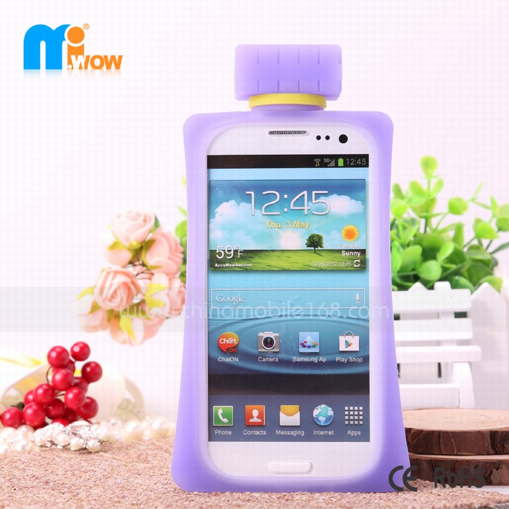 samsung galaxy S4 3D silicon case mobile phone cases 