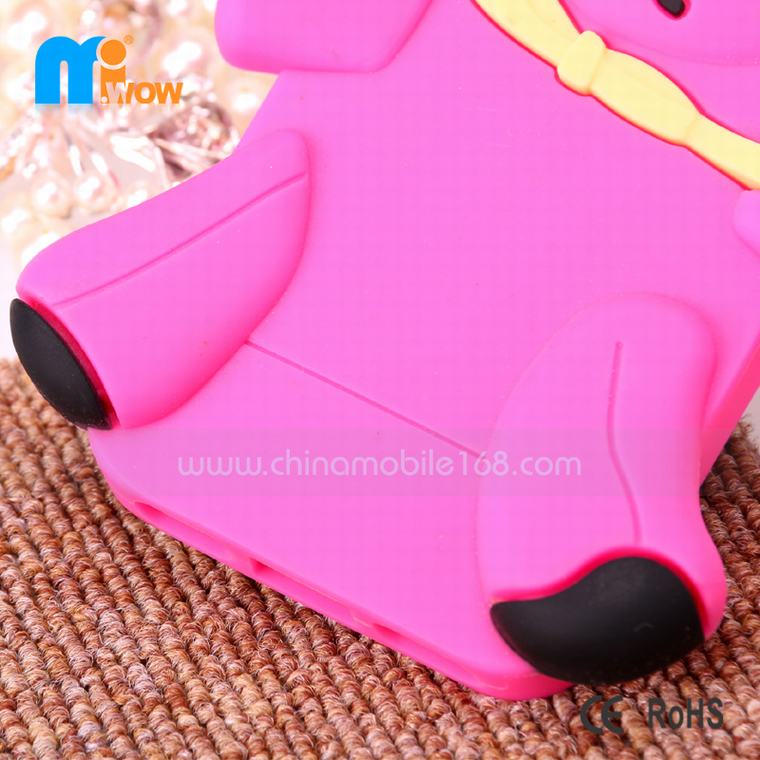 iphone 5 3D cartoon silicone phones cases