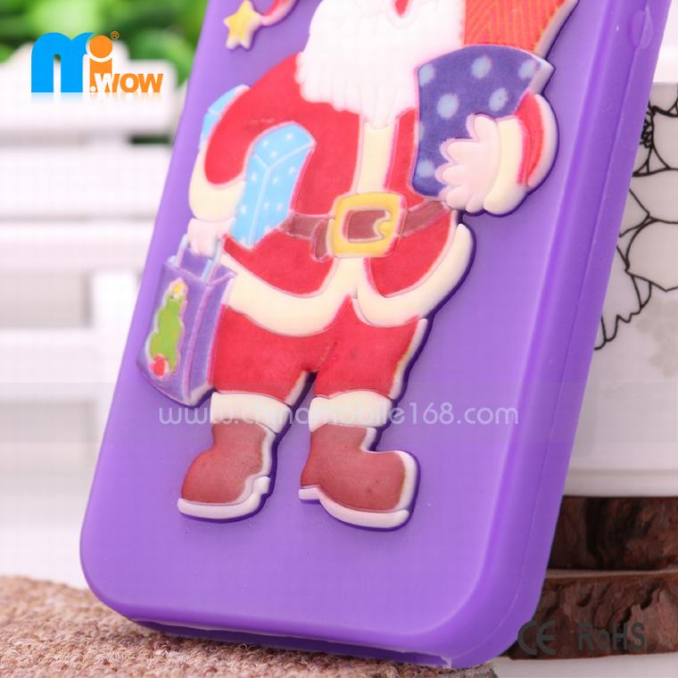 iphone 4 3D cartoon silicone smartphone case