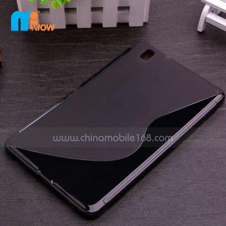S shape TPU cases, for ipad cases