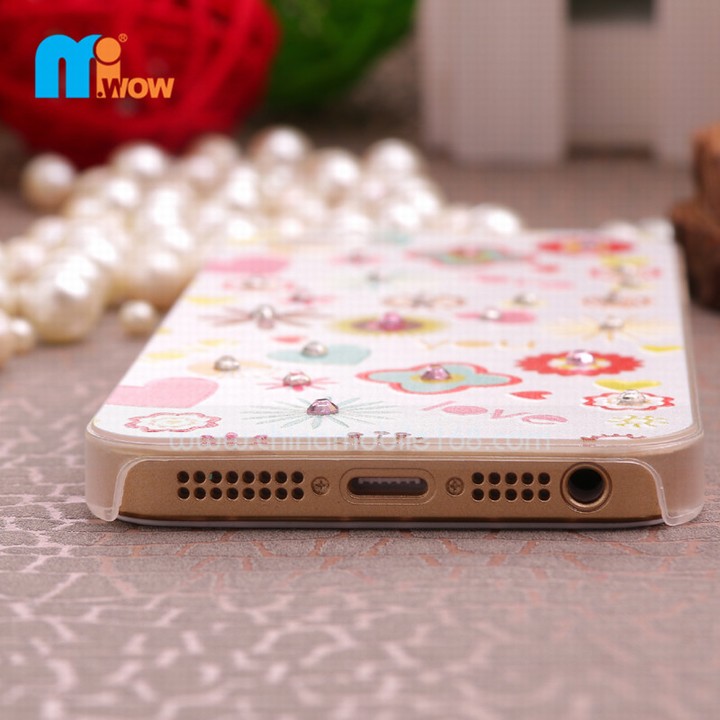 phones accessories for iphone 5s diamond PC cases