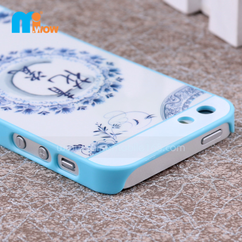 custom cases for iphone 5S,china wind porcelain cases