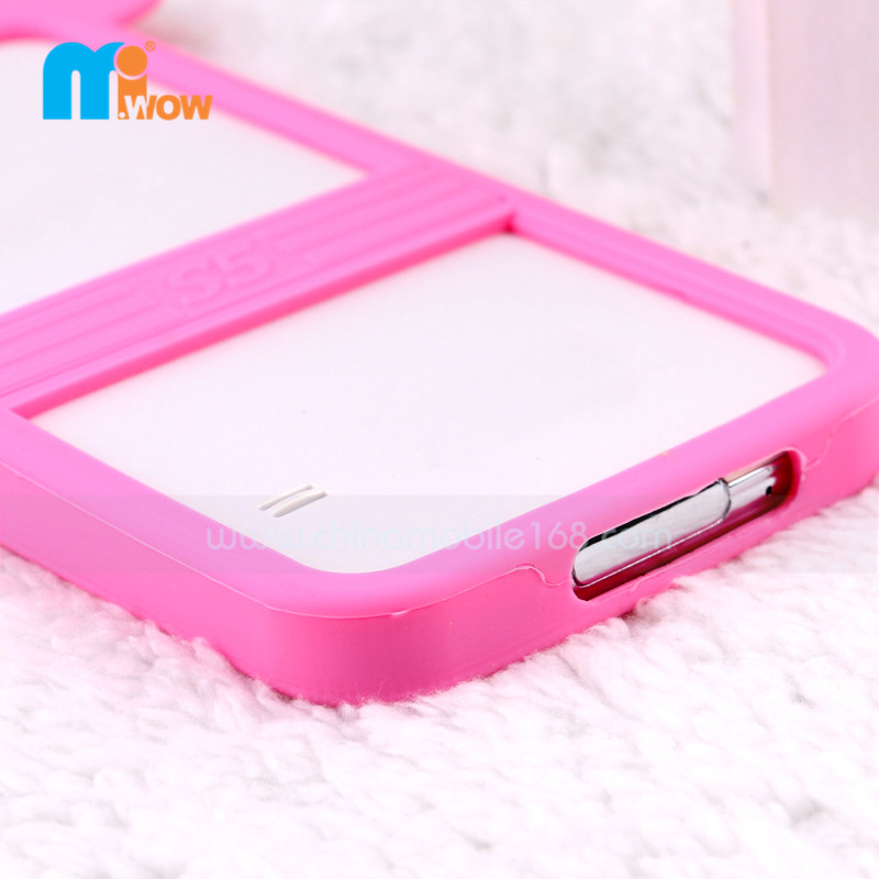 silicon phone bumper for samsung galaxy S5