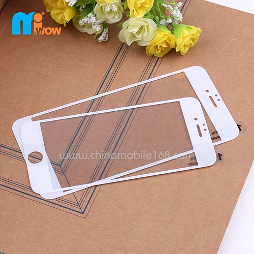 White Tempered Glass Screen Protector for iPhone 5/ 6