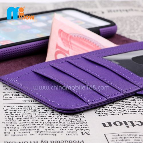 Purple Wallet Phone Cases for iPhone 6