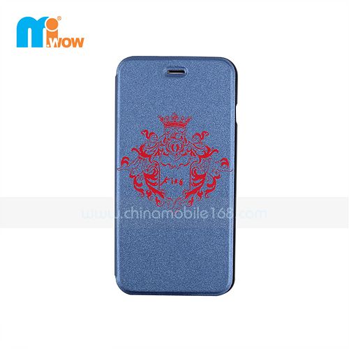 Iphone 6 Plus Blue Flip Cover Case