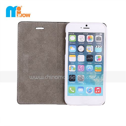 Flip PU Leather Magnetic Case for Iphone 6