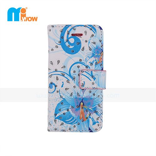 Floral Pattern Stand Wallet for Iphone 6