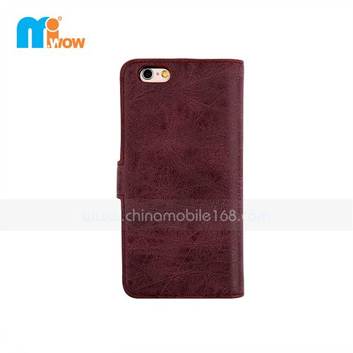 Retro PU Leather Case For Apple Iphone 6