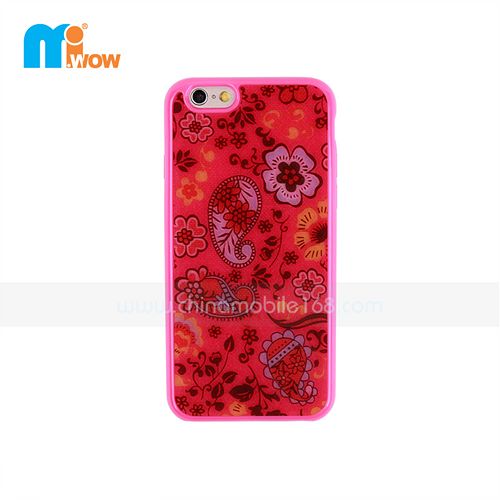 Iphone 6 Purple Leopard Case