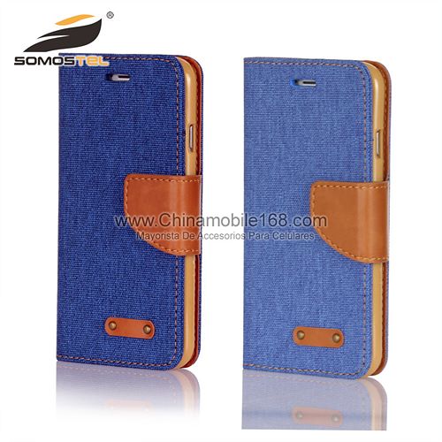 Canvas Folio Flip Stand Case
