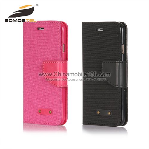 Canvas Folio Flip Stand Case