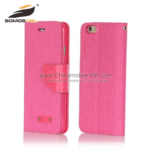 Canvas Folio Flip Stand Case