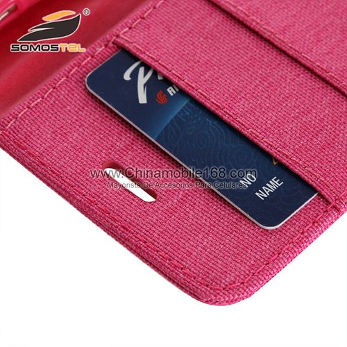 Canvas Folio Flip Stand Case