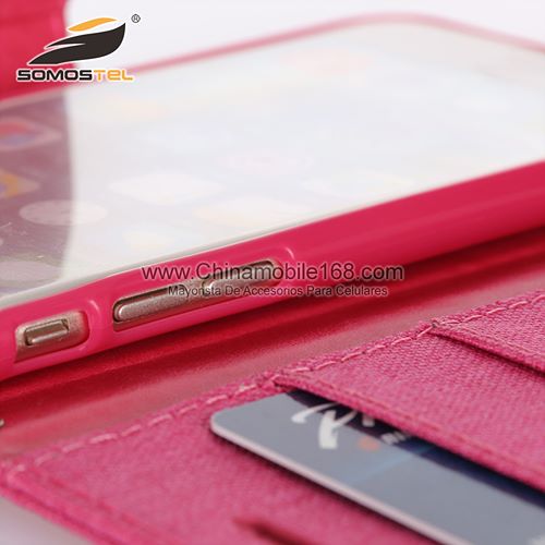 Canvas Folio Flip Stand Case