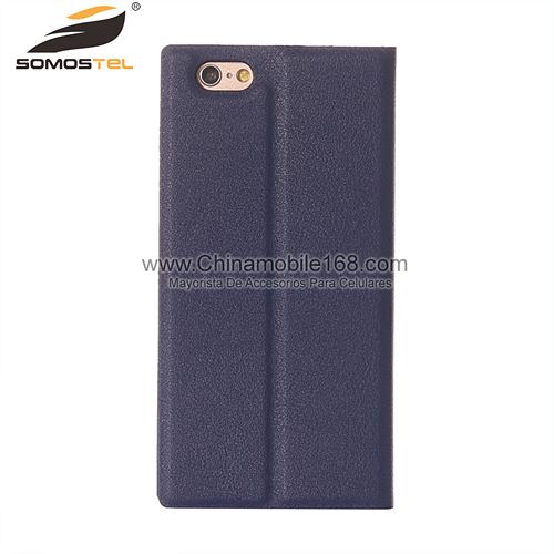 Wholesale Creative Window View Flip Folio Leather Cover Case