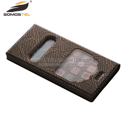 window view flip stand phone case wholesale