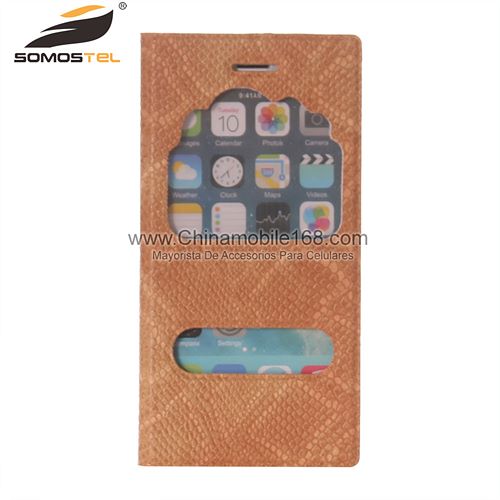 window view flip stand phone case wholesale