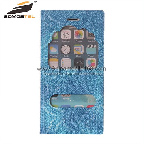 window view flip stand phone case wholesale