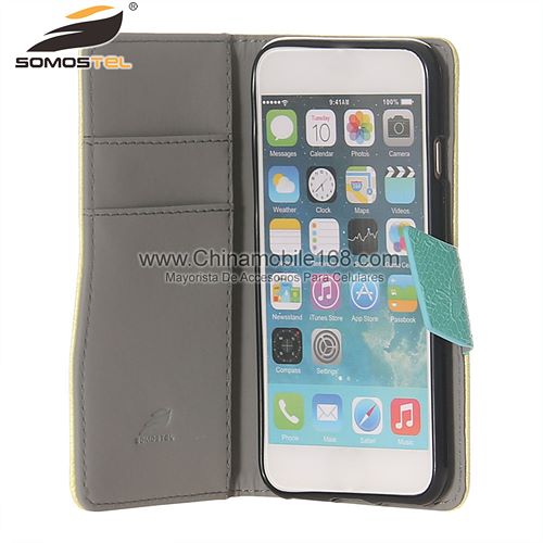 Hit Color Design PU Leather Flip Phone Case
