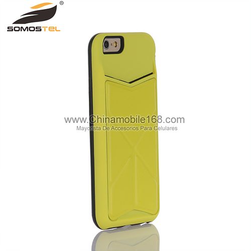flip stand cell phone case for iPhone 6