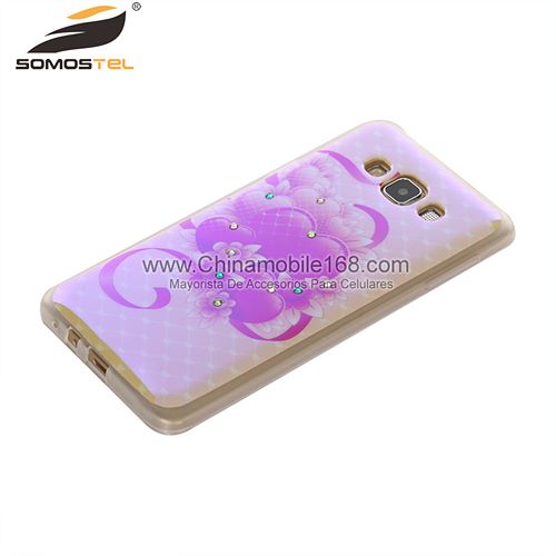 Flor TPU fundas para celular patrón proveedor