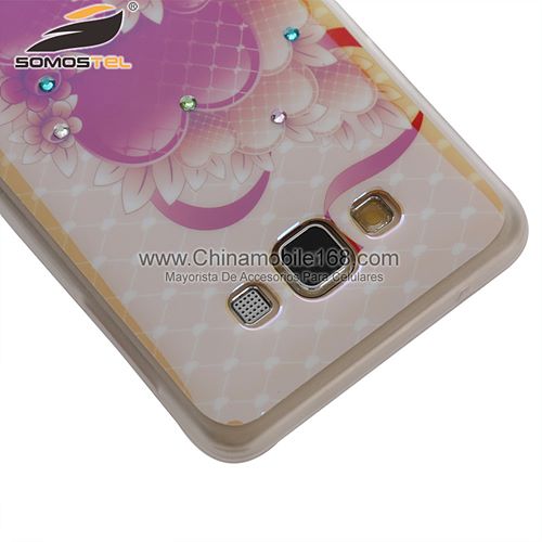 Flor TPU fundas para celular patrón proveedor