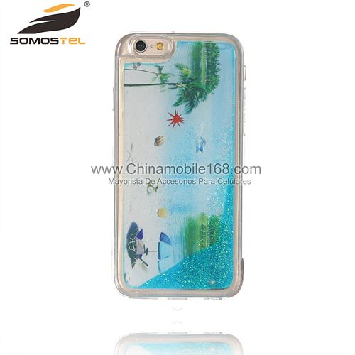 Beach quicksand cell phone case