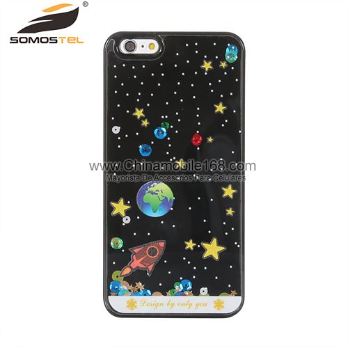 Planet quicksand cell phone case