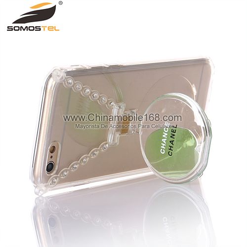 perfume shape quicksand case(