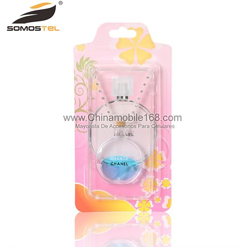 perfume shape quicksand case