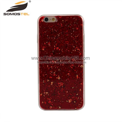 Metal Foil Handmade Pressed Phone Case