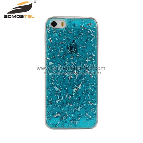 Metal Foil Handmade Pressed Phone Case